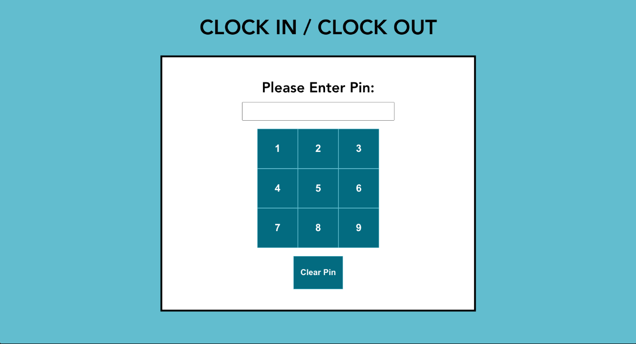 Clock In Clock Out App
